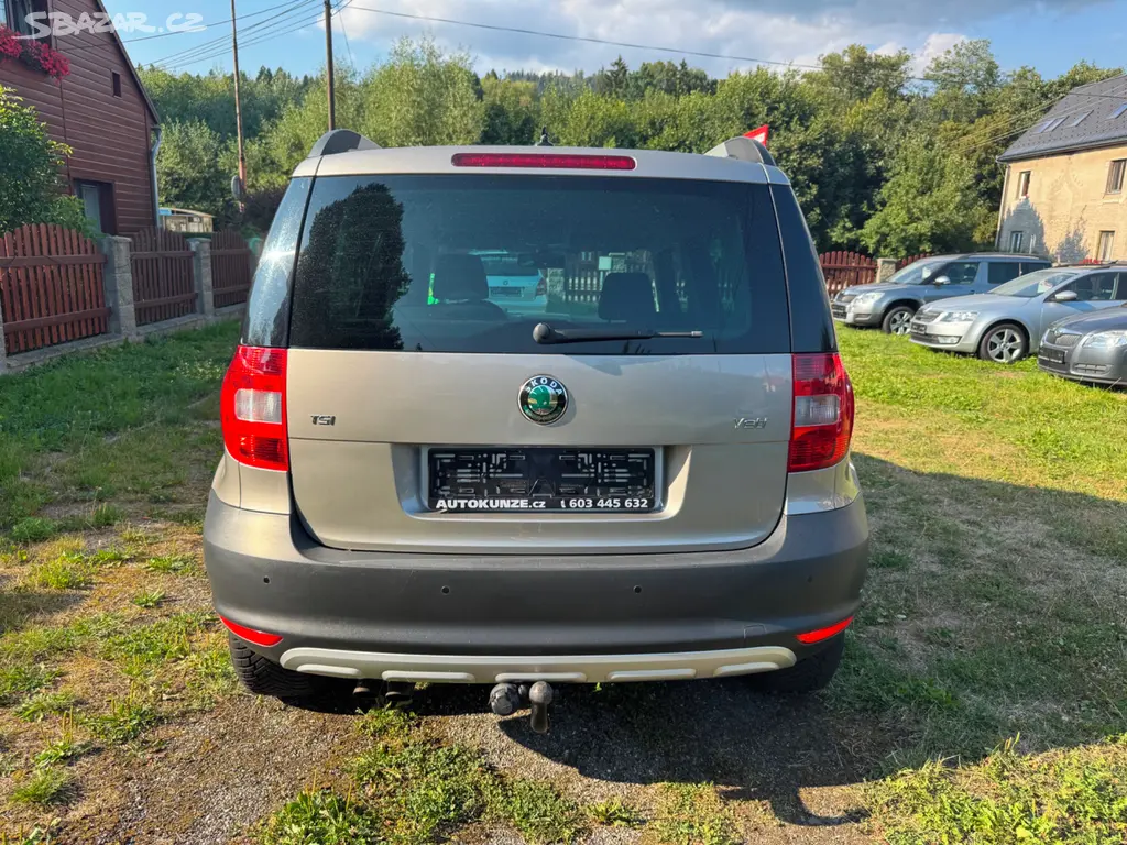 Škoda Yeti 1.4 TSi 90 kw tažné zařízení, nová STK - fotka 5
