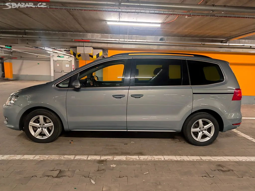 Volkswagen Sharan 2.0 TDI, tažné - fotka 3