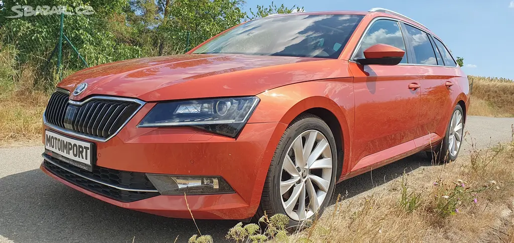 SuperB Kombi 2.0 TDI 110 Kw Oranžová met., nový CR