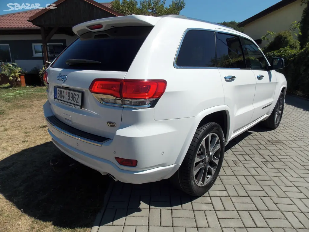 Jeep Grand Cherokee Overland 3,0 V6 CRD, ČR, DPH - fotka 5