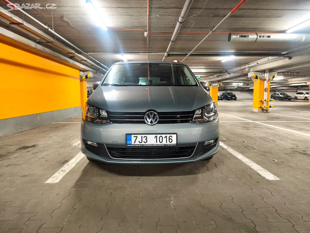 Volkswagen Sharan 2.0 TDI, tažné - fotka 2