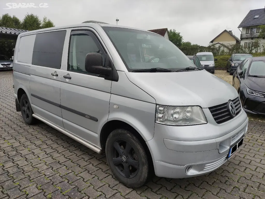 VW TRANSPORTER T5 1.9TDi ,OBYTNÁ VESTAVBA,B. STAN - fotka 3