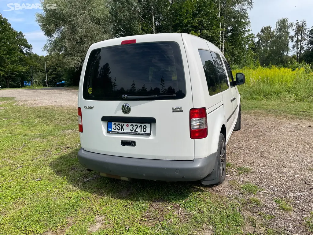VW caddy 2.0 life ecofuel CNG - fotka 5
