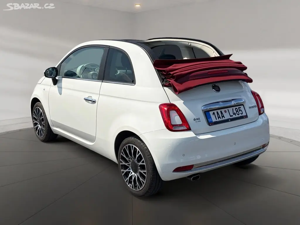 Fiat 500, CABRO 1.0 HYBRID 51kW CZ DPH - fotka 4