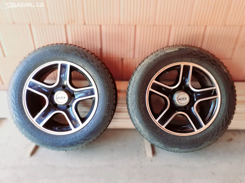 Alu disky DOTZ plus zimní pneu - fotka 2