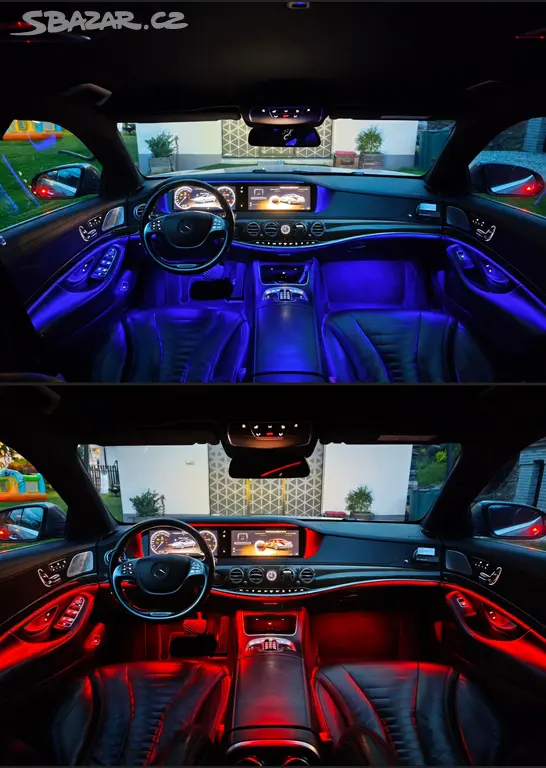 Mercedes S350 CDi W222 AMG masáže LONG 5 míst - fotka 4