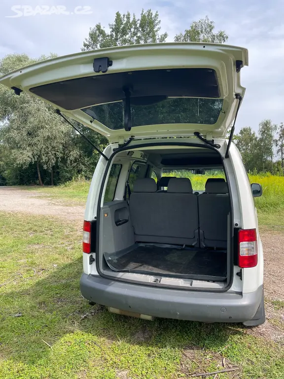 VW caddy 2.0 life ecofuel CNG - fotka 6