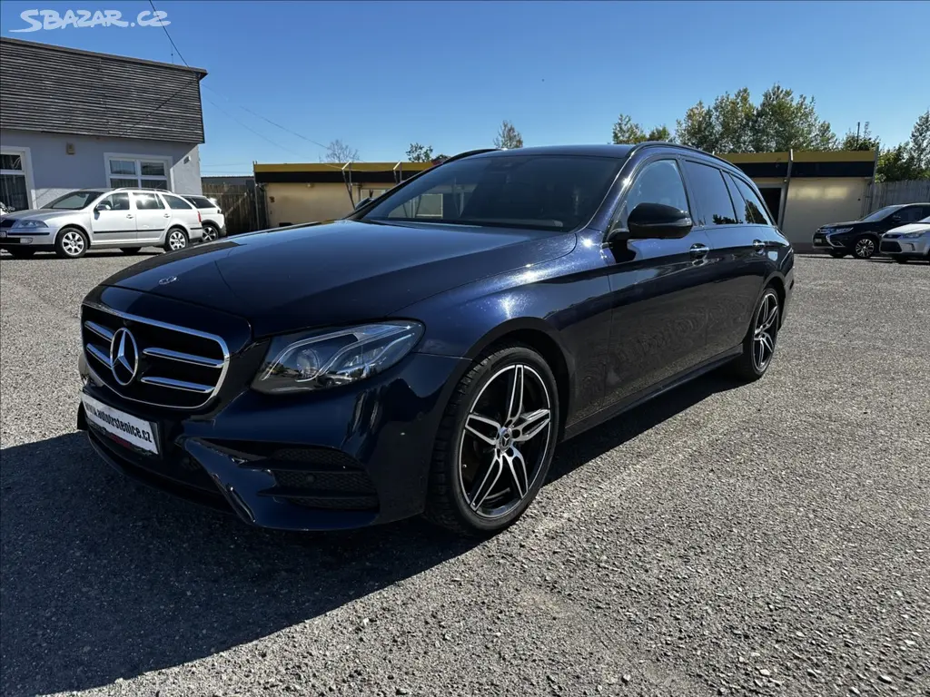 Mercedes-Benz Třídy E, 2,0 220d-NAVI-TAŽNÉ ZAŘÍZENÍ