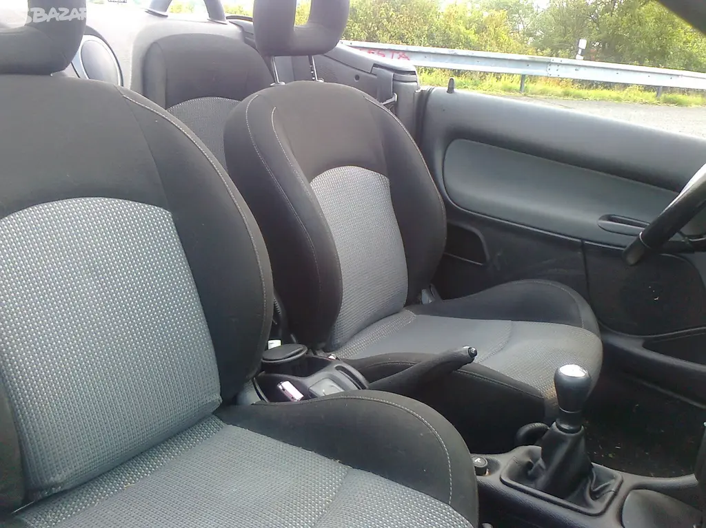 Peugeot 206cc,cabrio,NOVÉ STK 5/2028,r.05,1.6i,ALU - fotka 6