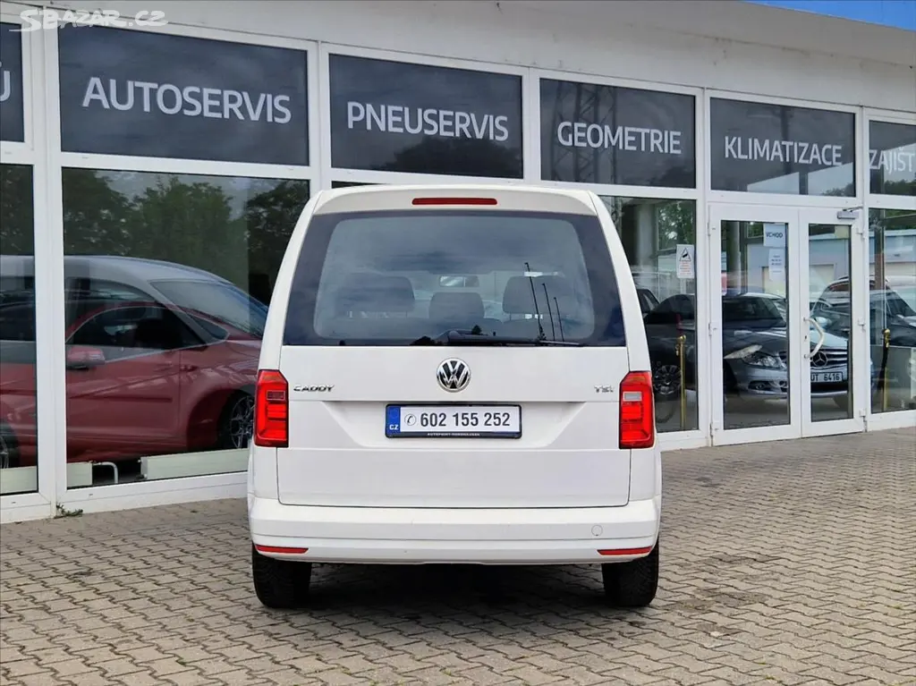 Volkswagen Caddy, 1,0 TSI 75kW AC VÝHŘEV NOVASTK - fotka 4