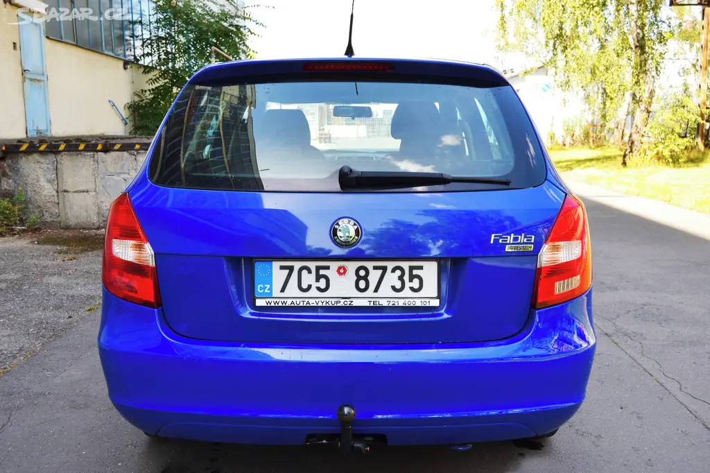 ŠKODA FABIA II 1.4i 16V KOMBI/TAŽNÉ/KLIMA/116TKM/ - fotka 3