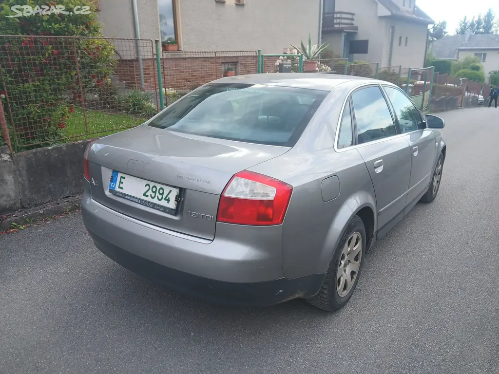 Audi A4 sedan 1.9Tdi, 74kW, Nová Česká STK - fotka 3