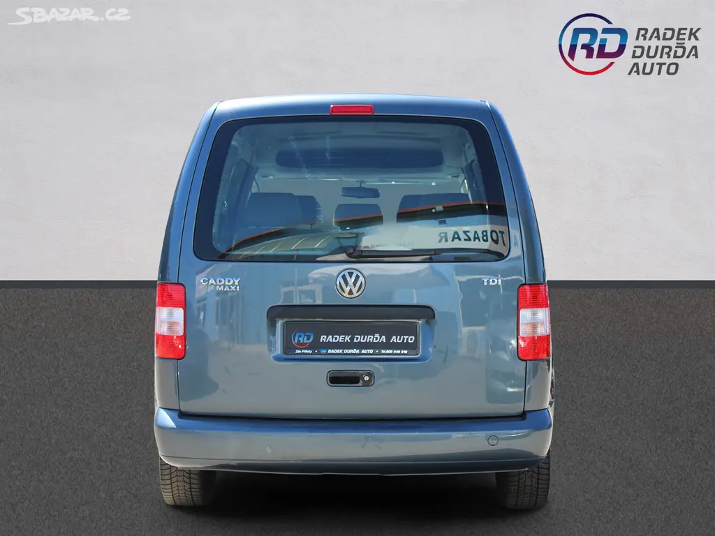 Volkswagen Caddy 1,9 TDI LONG,7 MÍST,2009 - fotka 6