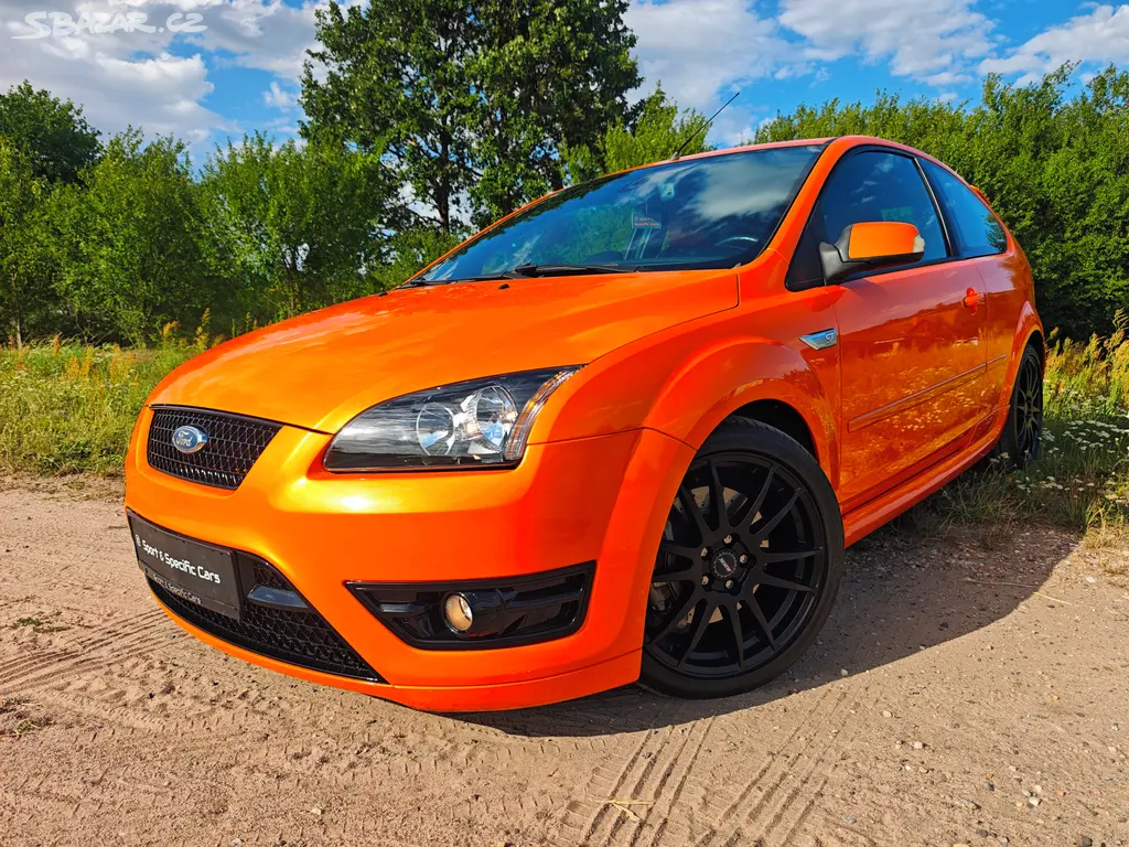 Focus ST MK2(ST225),3dvéř,orange,18"alu,165xxxkm - fotka 5