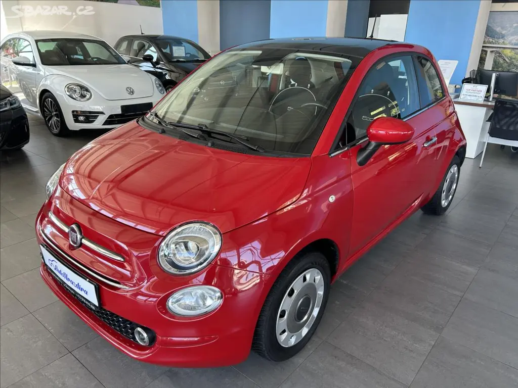 Fiat 500, 1,2 LOUNGE,SERVISKA,PANORAMA - fotka 3