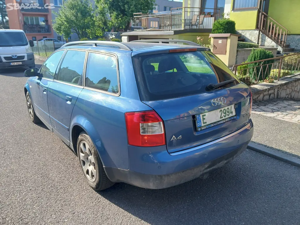 Audi A4 kombi 1.9Tdi, 74kW,Bez DPF,Nová STK,tažné - fotka 4