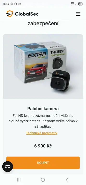 Kamera do auta - fotka 3
