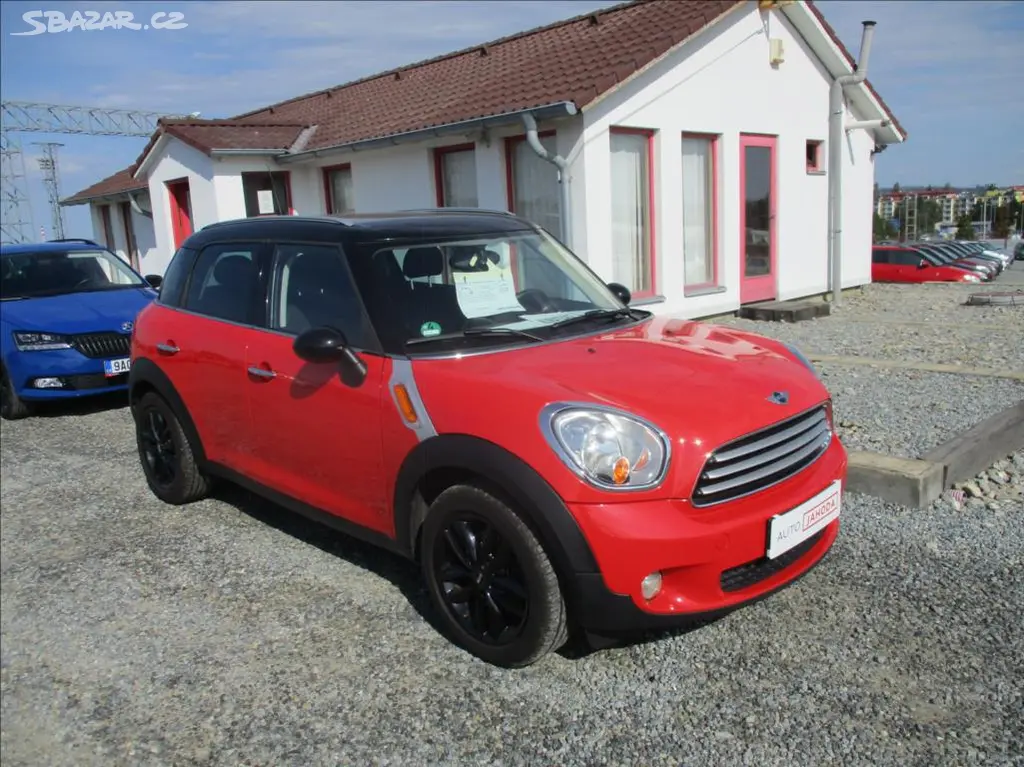 Mini Countryman, 1,6 D,aut.klima,serv.kniha,