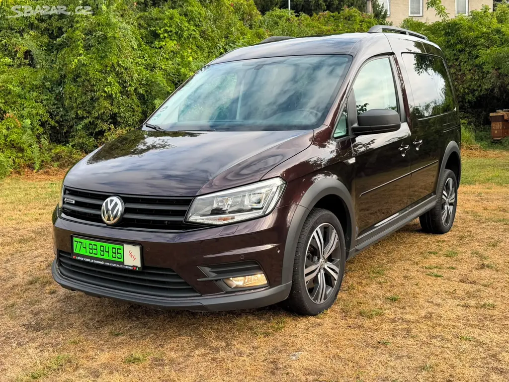 VW CADDY ALLTRACK 2,0 TDI 4x4-110 KW,DSG,,TOP STAV