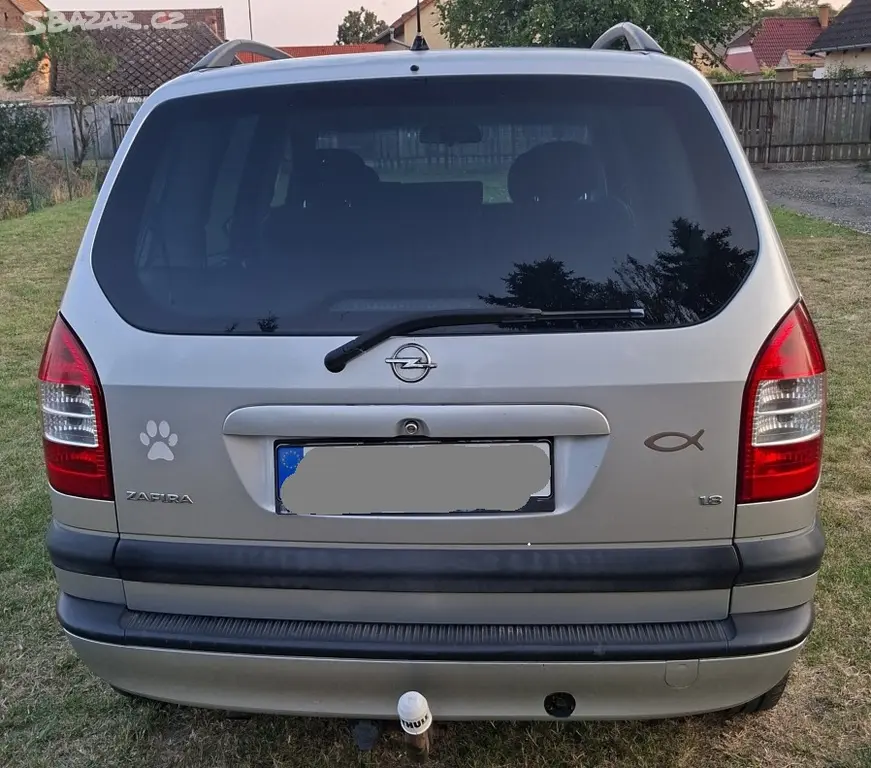 Vozidlo 7 míst Opel Zafira A 1.8 16V 92kW - fotka 3