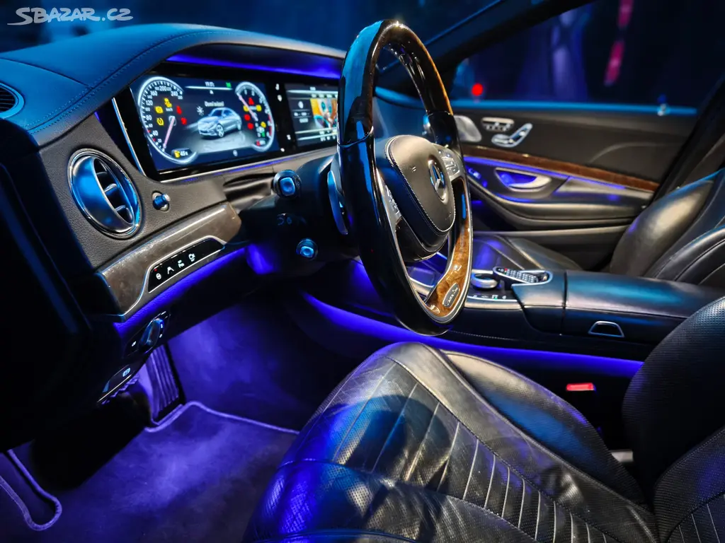 Mercedes S350 CDi W222 AMG masáže LONG 5 míst - fotka 2