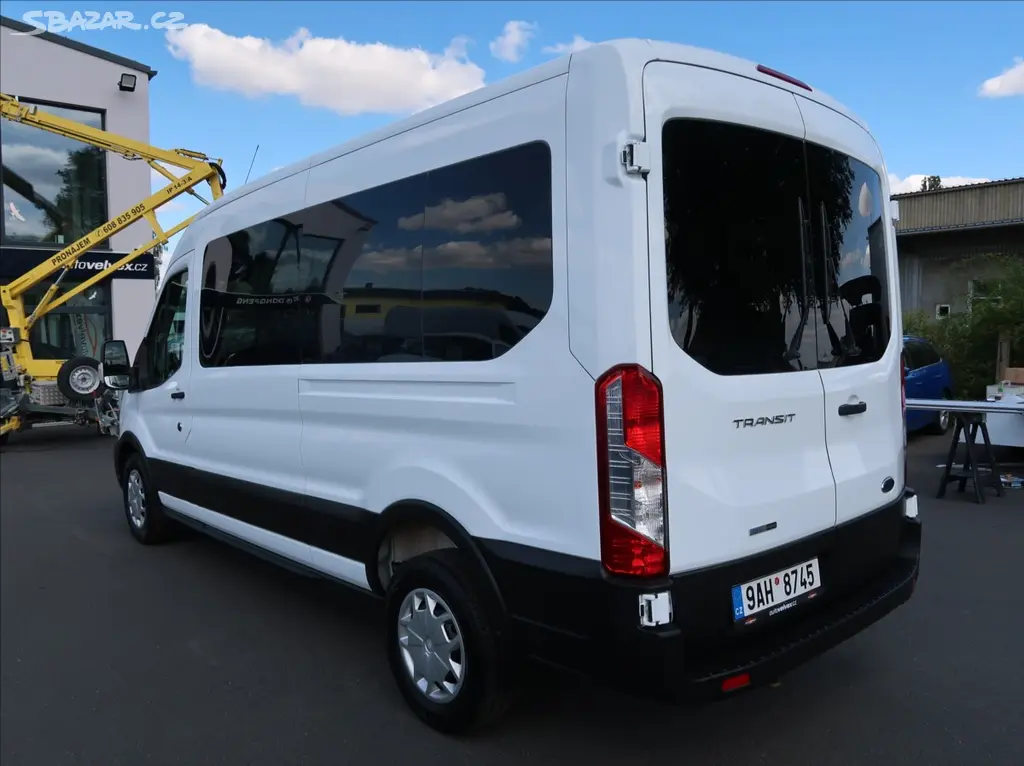 Ford Transit, 2,0 TDCi,96kW,1majČR,9míst,DPH - fotka 4