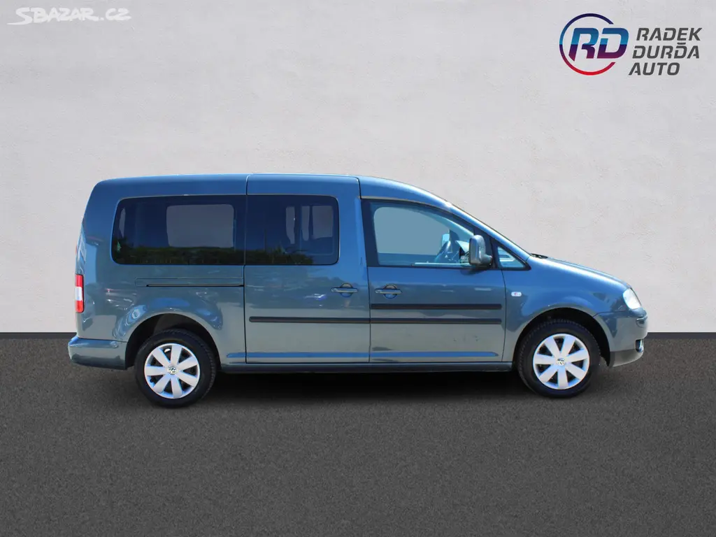 Volkswagen Caddy 1,9 TDI LONG,7 MÍST,2009 - fotka 4