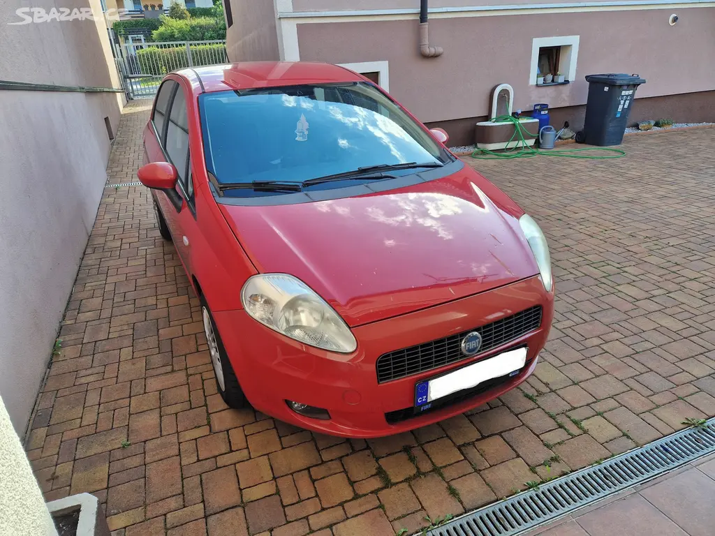 FIAT Grande Punto 1,2i rv 6/2007 5 dvéř. nové v ČR - fotka 3