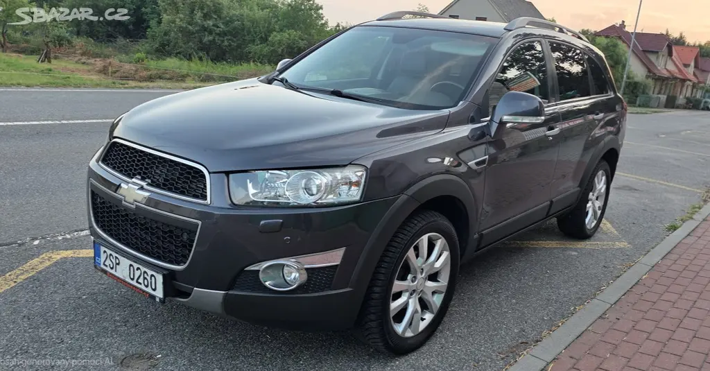 Captiva 2.2 VCD 4x4,sedmimístné, ČR, po servisu