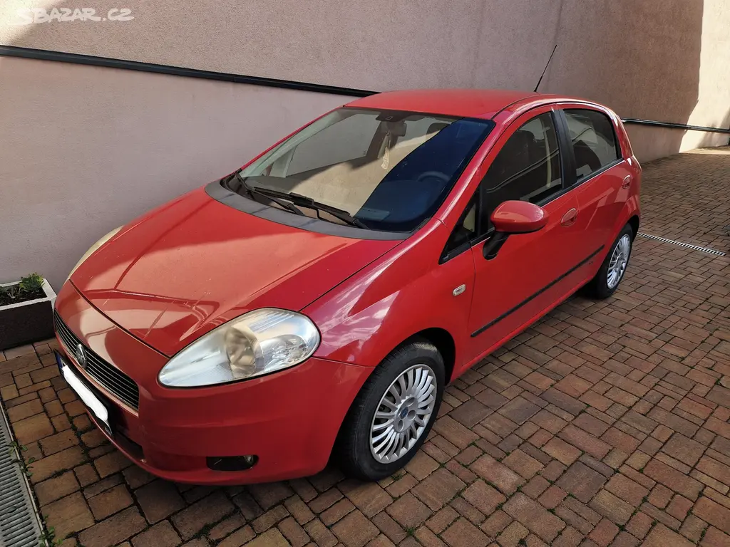 FIAT Grande Punto 1,2i rv 6/2007 5 dvéř. nové v ČR