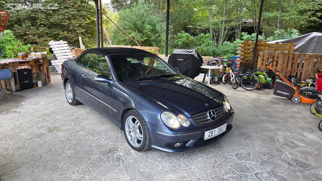 Mercedes Benz CLK AMG cabrio 95tkn V6 - fotka 5