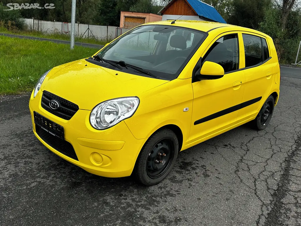 Kia Picanto 1.1i, r.2009, 1.maj., serviska, STK