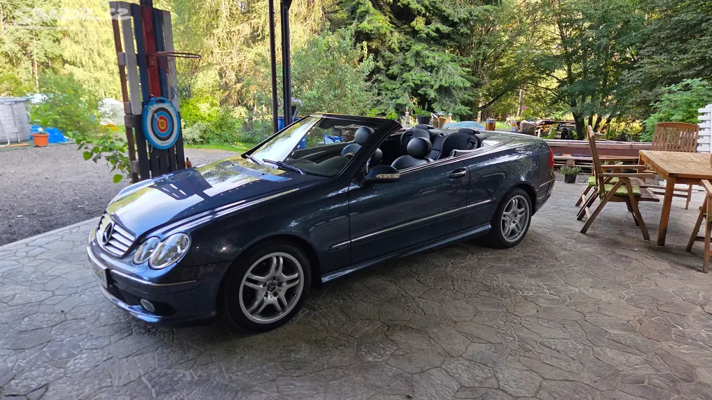 Mercedes Benz CLK AMG cabrio 95tkn V6 - fotka 3
