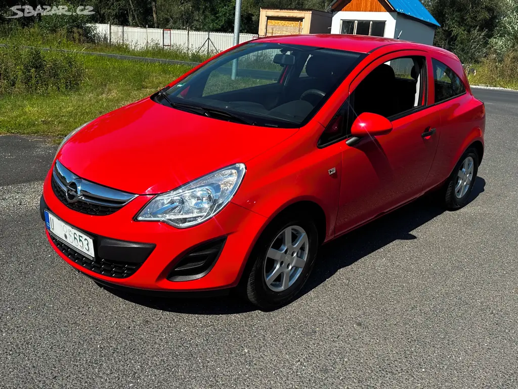 Opel Corsa S-D 1.2i 51kw, r.2012,70400km, serviska