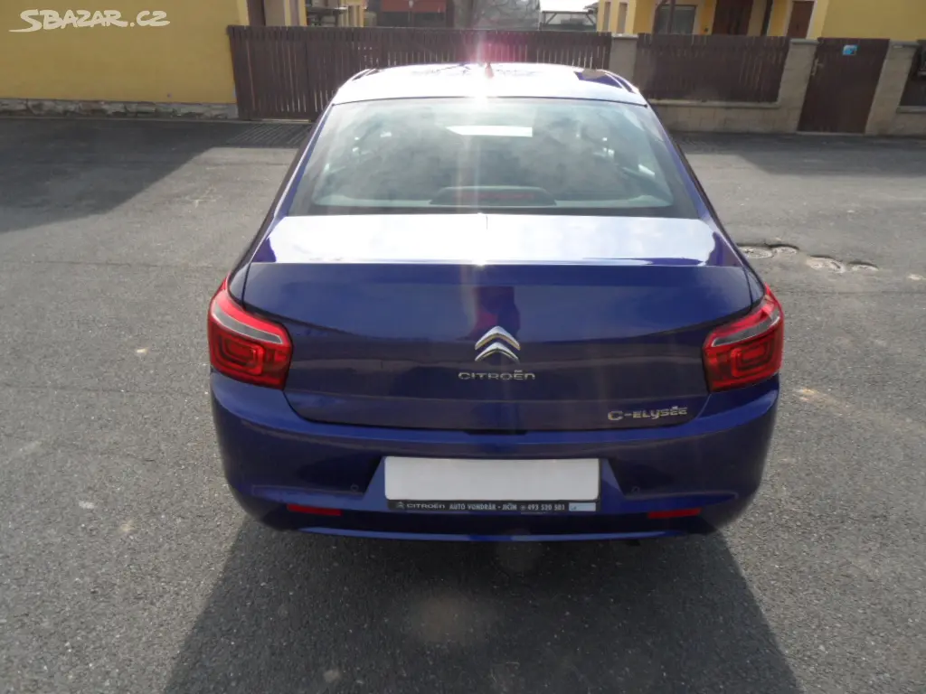 Citroen C-Elysee 1.2,zak. v ČR,1.maj.naj.68000km - fotka 5