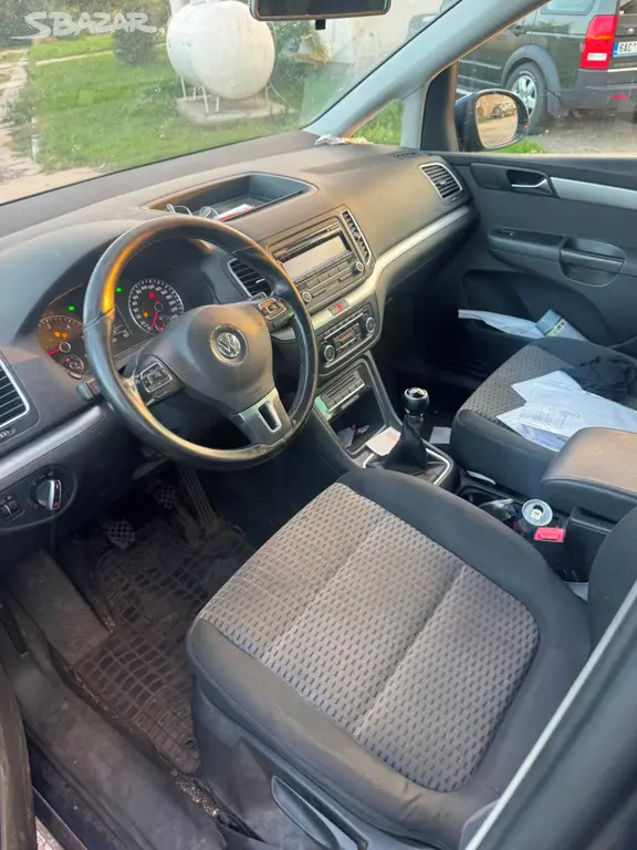 Volkswagen vw Sharan 7n 2010 2.0tdi 103kw na vymen - fotka 6