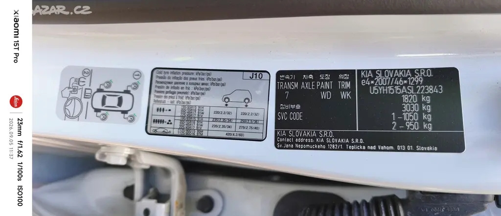 Prodám Kia Ceed 5HB CD 1,5 T-GDi GPF 2025 7318 Km - fotka 2