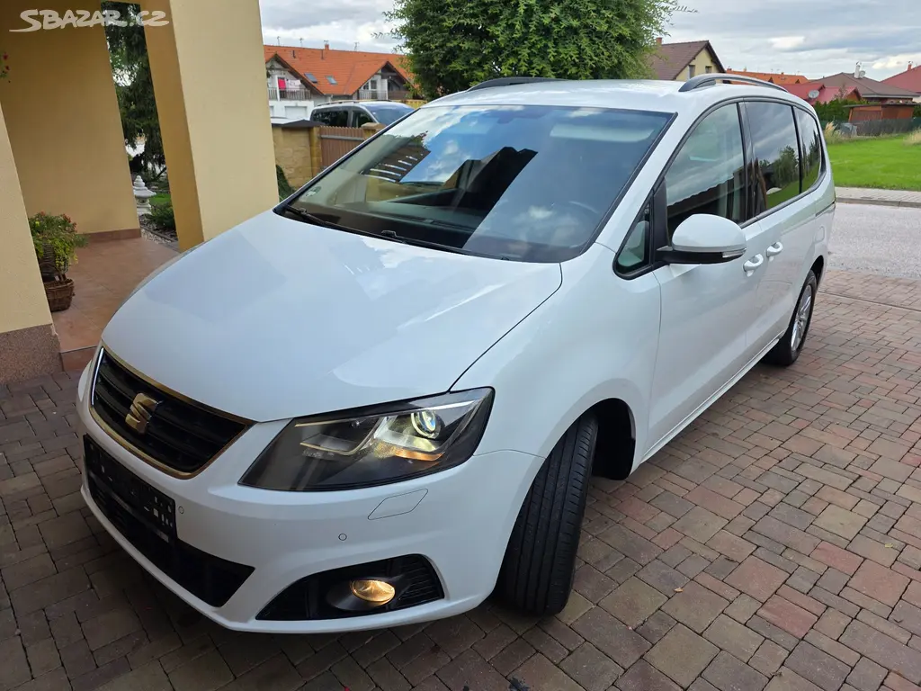 SEAT ALHAMBRA 2.0 TDI 110W 7MÍST BI-XENONY NAV KAM