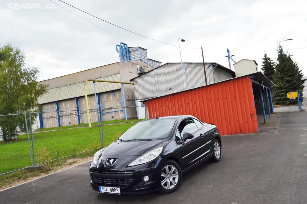 PEUGEOT 207 CC 1.6i 2010 KABRIOLET/MANUÁL/163TKM/