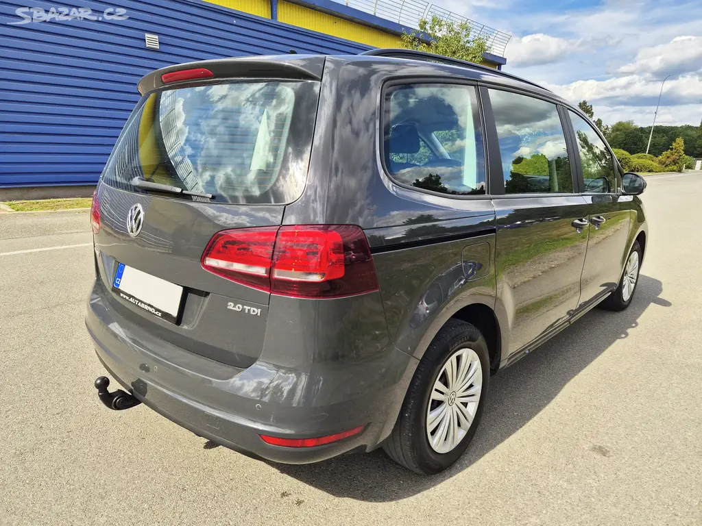 Volkswagen Sharan, 2.0TDI 110KW MANUÁL 7MÍST TAŽN - fotka 5