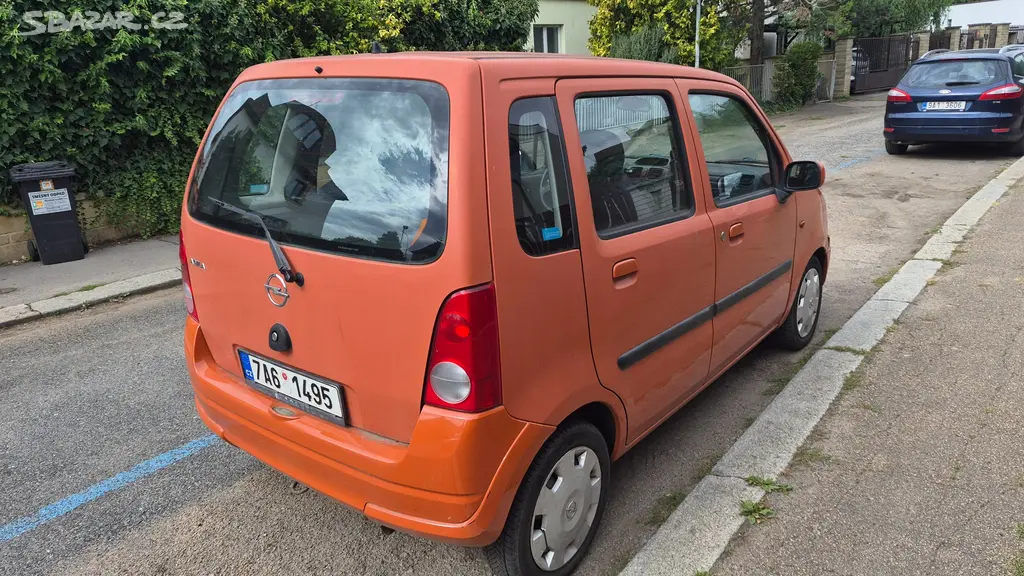 Opel Agila 1.0 12V, r. 2005, 81 t. km s klima, E4 - fotka 5