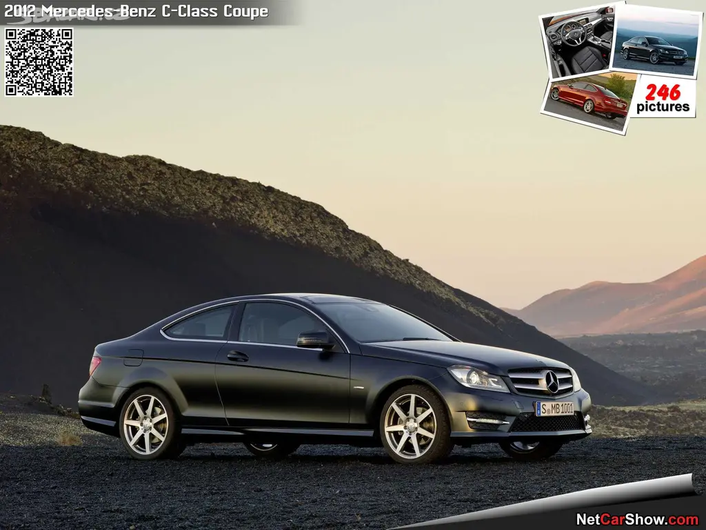Mercedes Benz C Coupe 220d 125kw/2012 rok