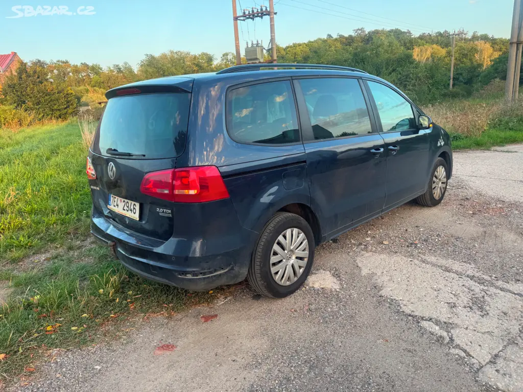 Volkswagen vw Sharan 7n 2010 2.0tdi 103kw na vymen - fotka 2