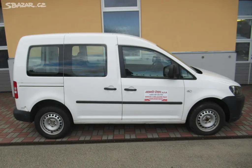 Volkswagen Caddy, 1.6TDI KLIMA NA OPRAVU NEBO ND - fotka 3