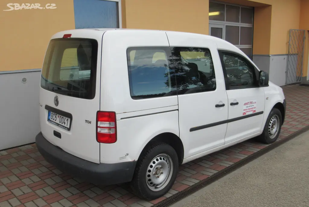 Volkswagen Caddy, 1.6TDI KLIMA NA OPRAVU NEBO ND - fotka 6