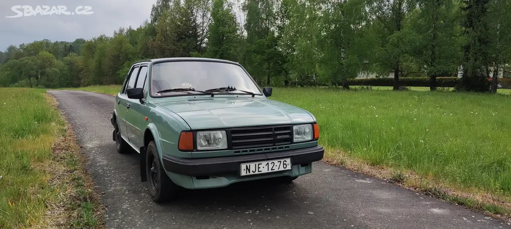 Škoda 125L r.v 1989 2 maj, eko zaplacené
