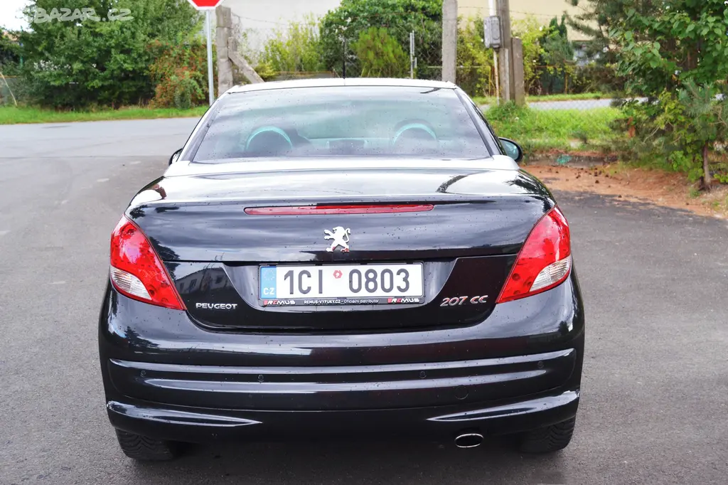 PEUGEOT 207 CC 1.6i 2010 KABRIOLET/MANUÁL/163TKM/ - fotka 6