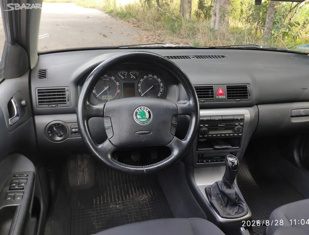 Škoda Octavia 1.6i MPI, NAJETO 186k km, NOVÁ STK - fotka 4