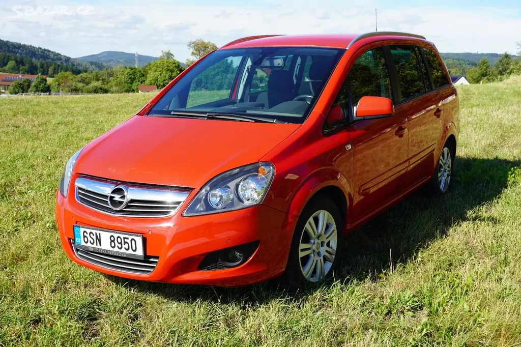 Opel Zafira 1.6 2011/10 ecoFLEX,7míst, klima,tažné - fotka 2