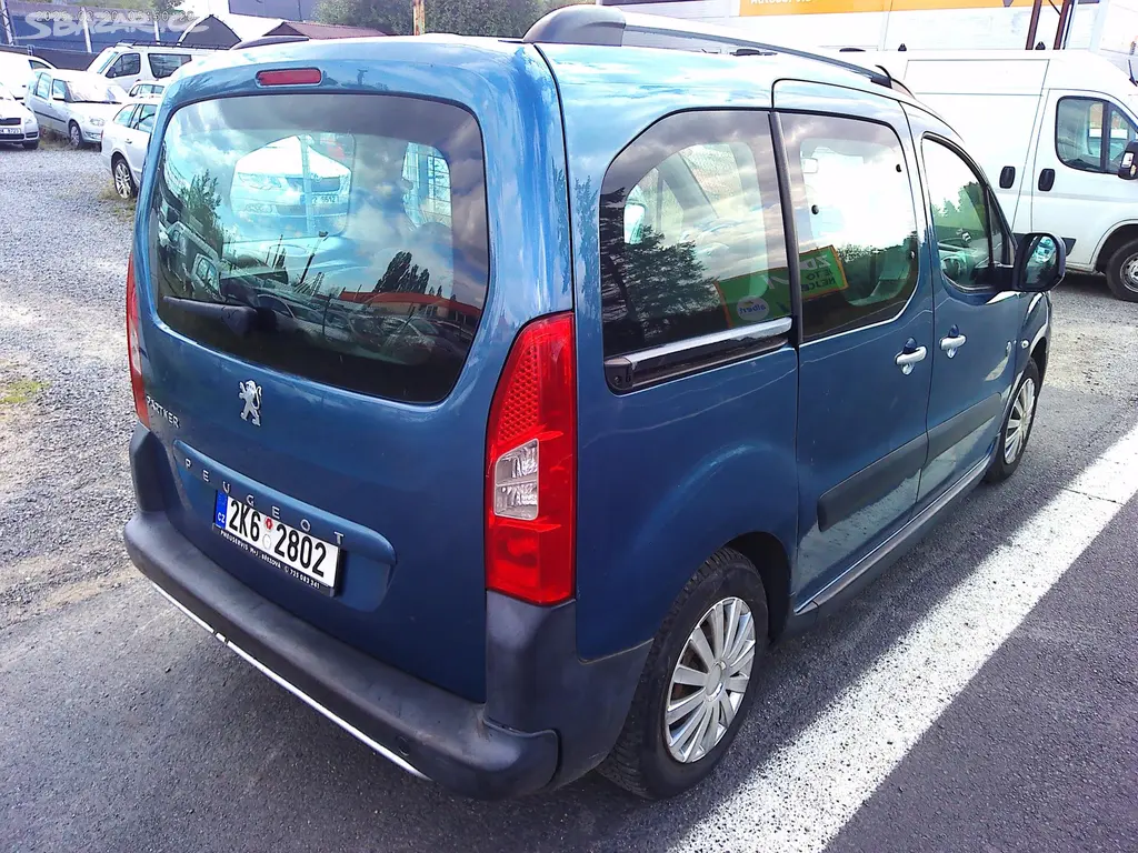 Peugeot Partner Tepee, 1.6 HDi, 66 kW, klima, 2x kola - fotka 5